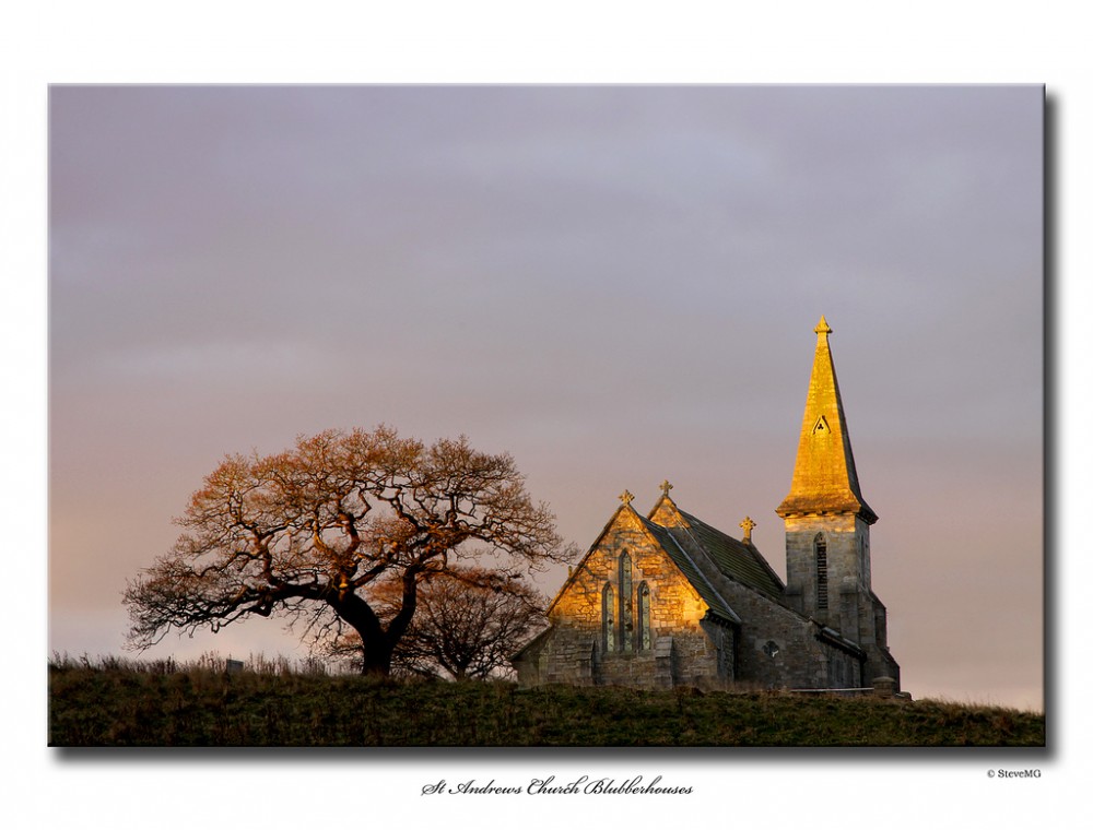 Blubberhouses church from the north. Photo by Stephen Glover