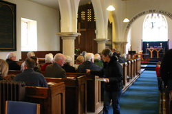 Congregation at Fewston Church Congregation at Fewston Church